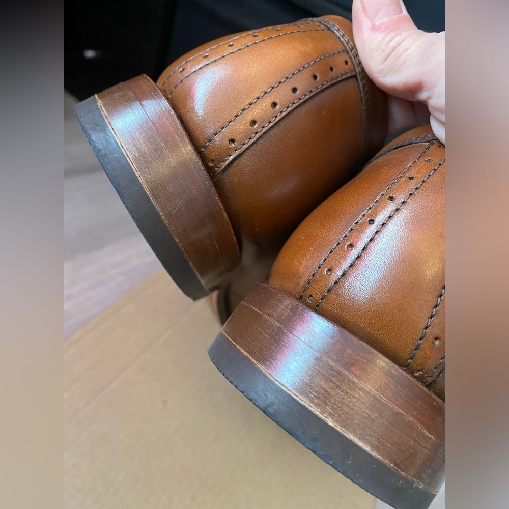 Johnston & Murphy Men’s Meade Penny Loafer - Tan size 13D - Picture 7 of 9